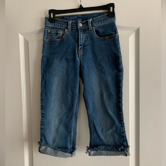 Vintage Levi’s altered capris size 14 - Picture 3 of 3